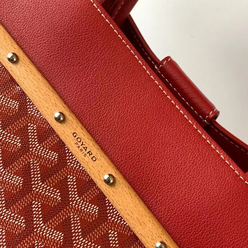 Goyard Women Saïgon Tote Bag-Red - image 9