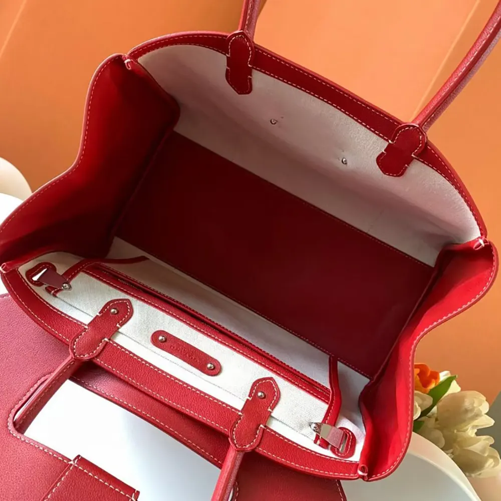Goyard Women Saïgon Tote Bag-Red - image 7