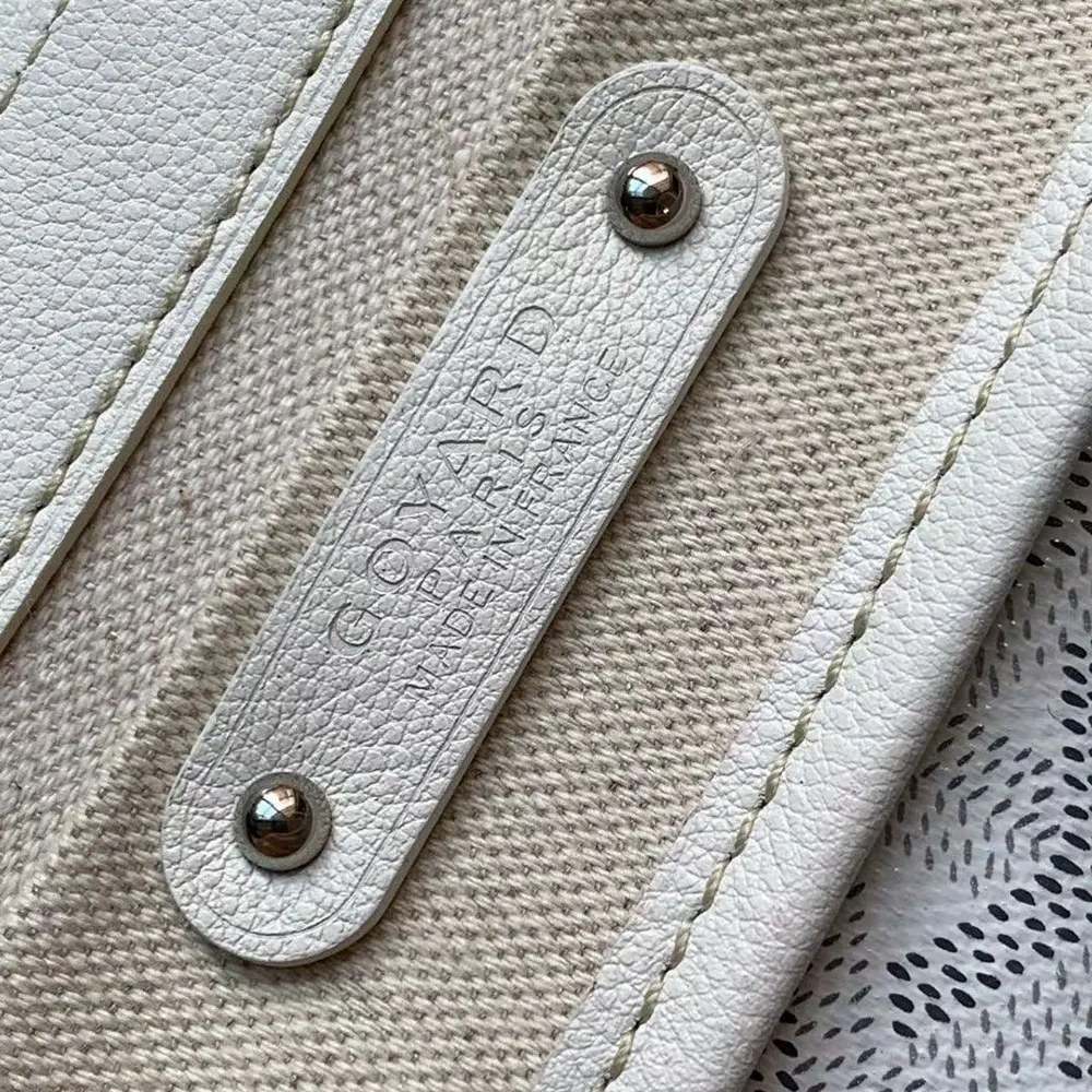 Goyard Women Saïgon Tote Bag-White - image 8
