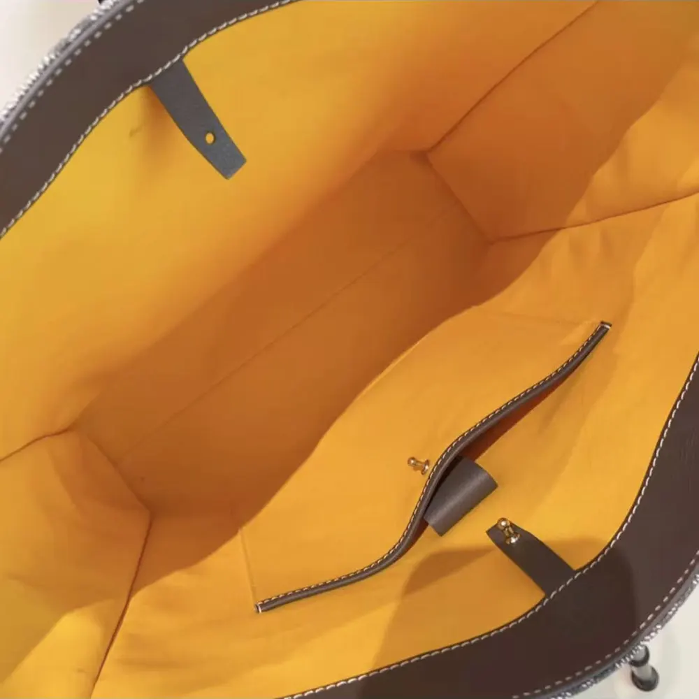 Goyard Unisex Voltaire Tote Bag in Goyardine Canvas & Chevroches Calfskin-Gray - image 8