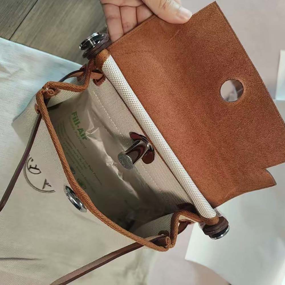 Hermes Women Herbag Zip 20 Bag-Brown - image 9