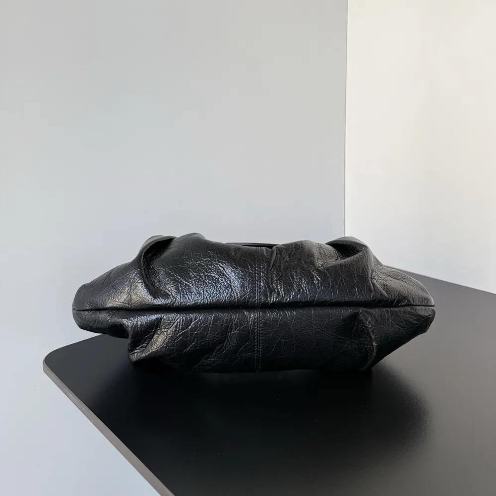 Balenciaga Women Pamela Shoulder Bag Medium in Black Arena lambskin - image 6
