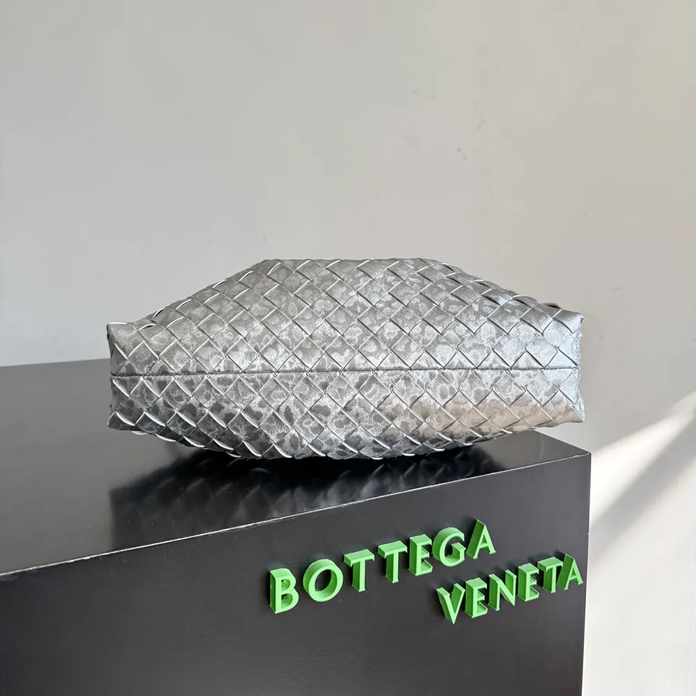 Bottega Veneta Women Dustbag Notte-Silver - image 5