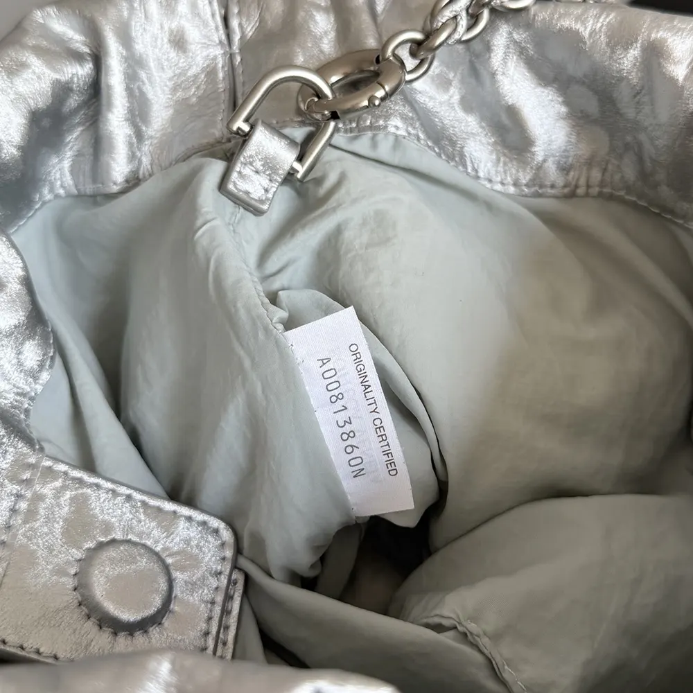 Bottega Veneta Women Dustbag Notte-Silver - image 9