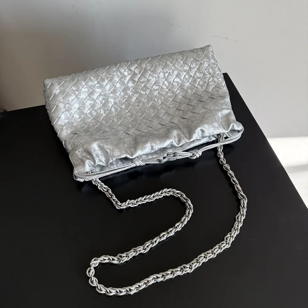 Bottega Veneta Women Dustbag Notte-Silver - image 6