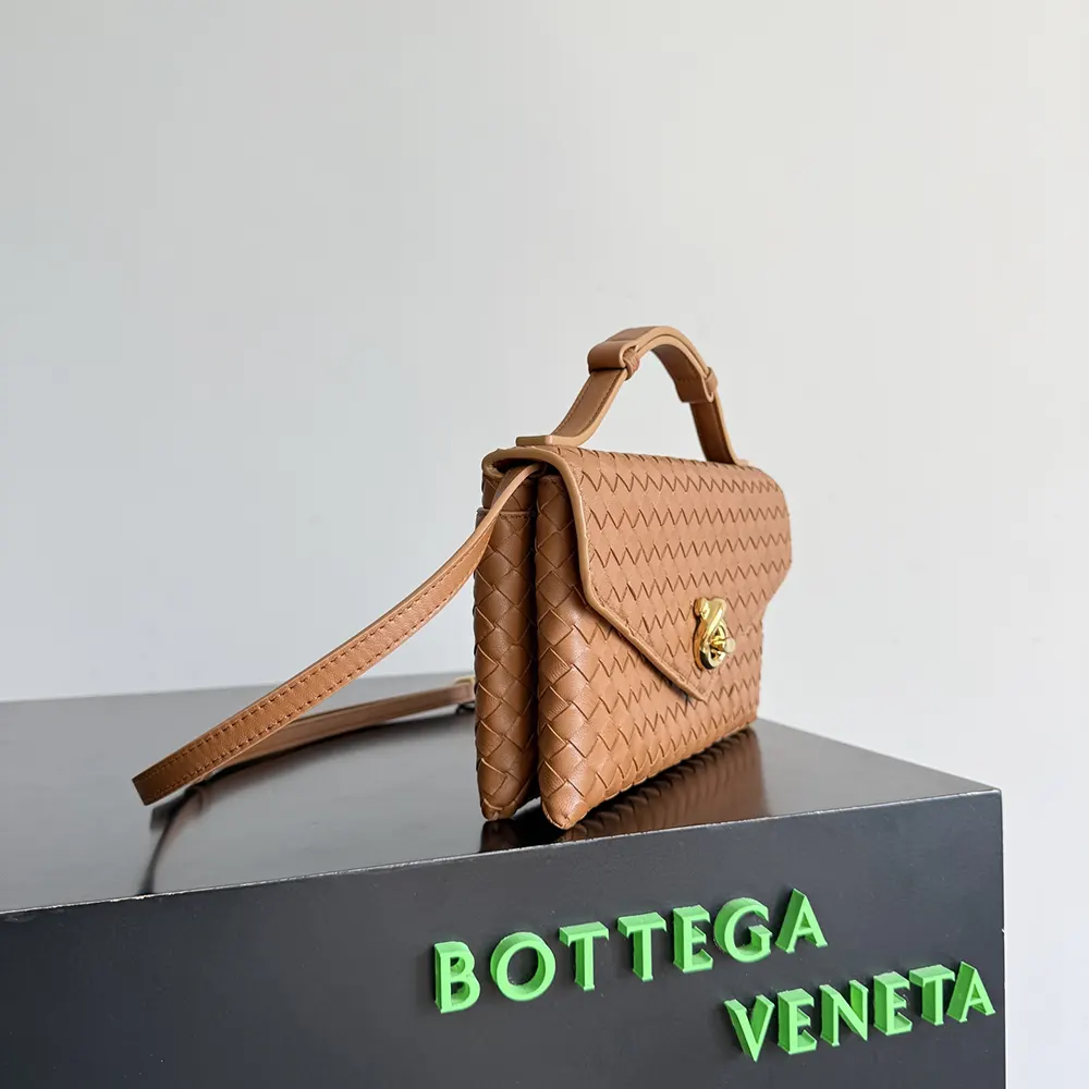 Bottega Veneta Women Knot Lock-Brown - image 5