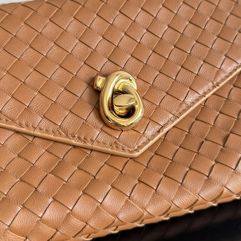 Bottega Veneta Women Knot Lock-Brown - image 9