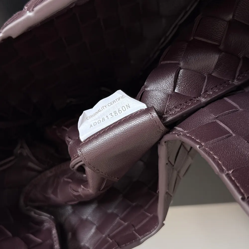 Bottega Veneta Women Small Campana-Bordeaux - image 6