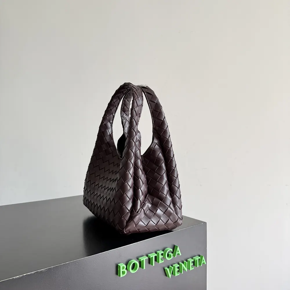 Bottega Veneta Women Small Campana-Bordeaux - image 4