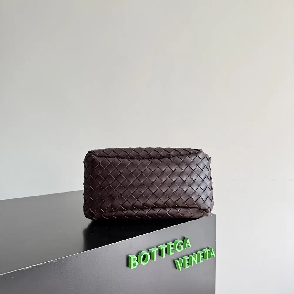Bottega Veneta Women Small Campana-Bordeaux - image 5