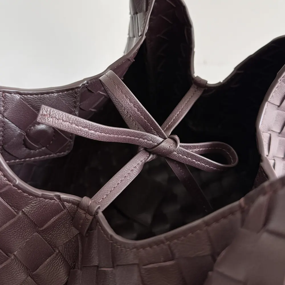 Bottega Veneta Women Small Campana-Bordeaux - image 10