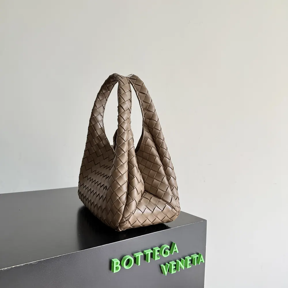 Bottega Veneta Women Small Campana-Chocolate - image 4