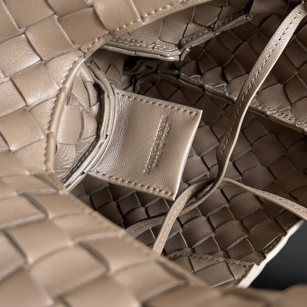 Bottega Veneta Women Small Campana-Chocolate - image 9
