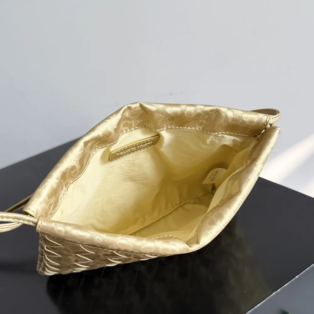 Bottega Veneta Women Small Dustbag-Gold - image 7