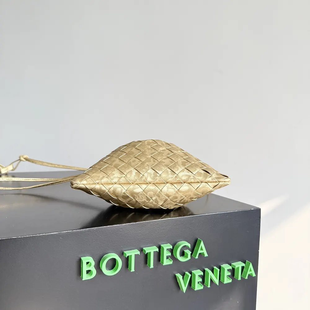 Bottega Veneta Women Small Dustbag-Gold - image 4