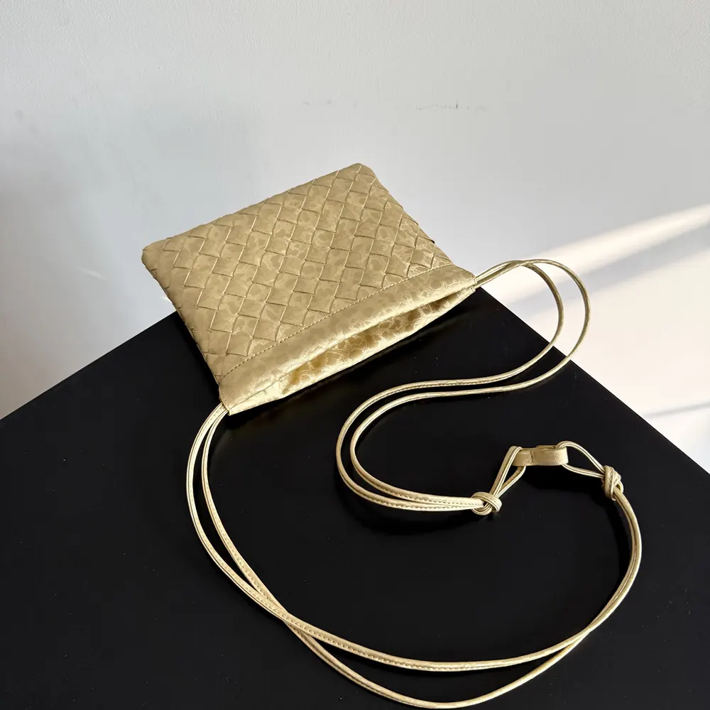 Bottega Veneta Women Small Dustbag-Gold - image 5