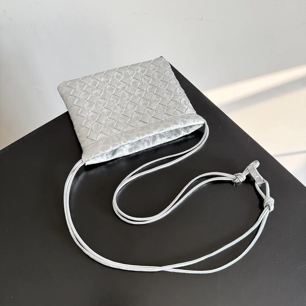 Bottega Veneta Women Small Dustbag-Silver - image 5