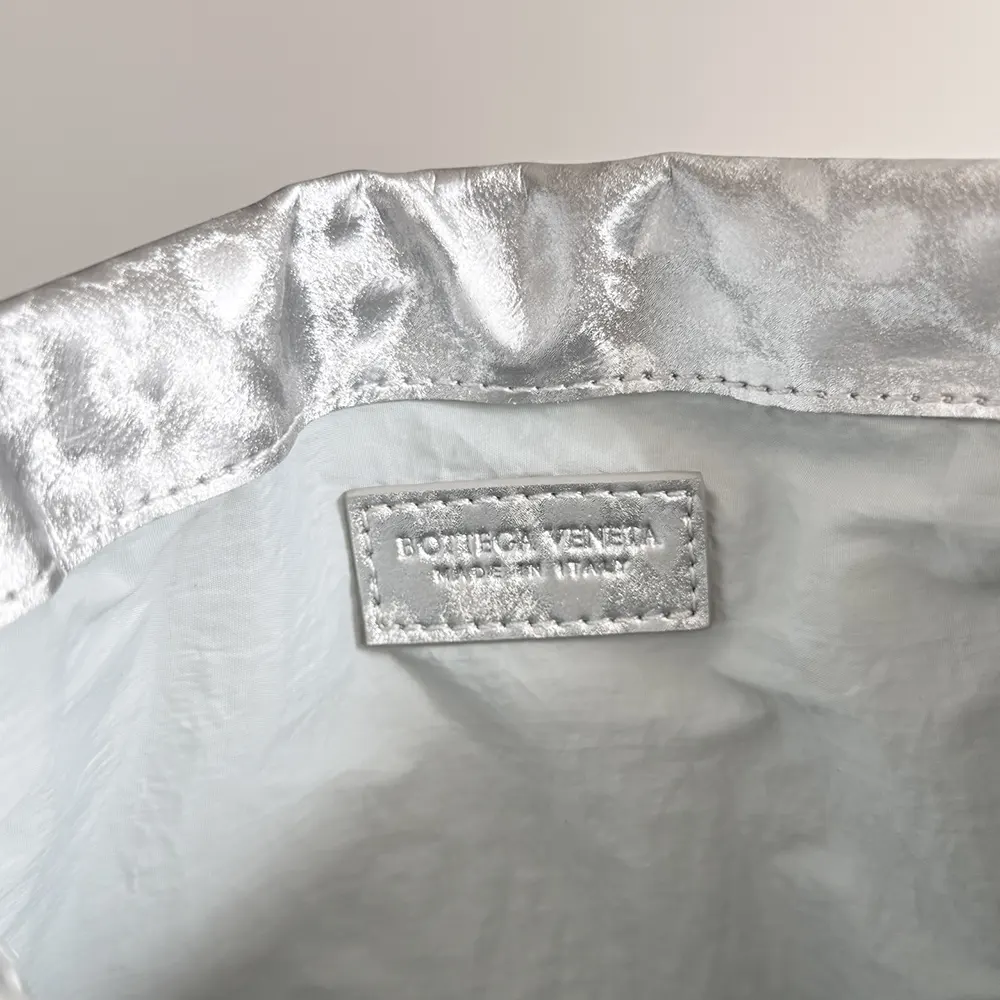 Bottega Veneta Women Small Dustbag-Silver - image 8