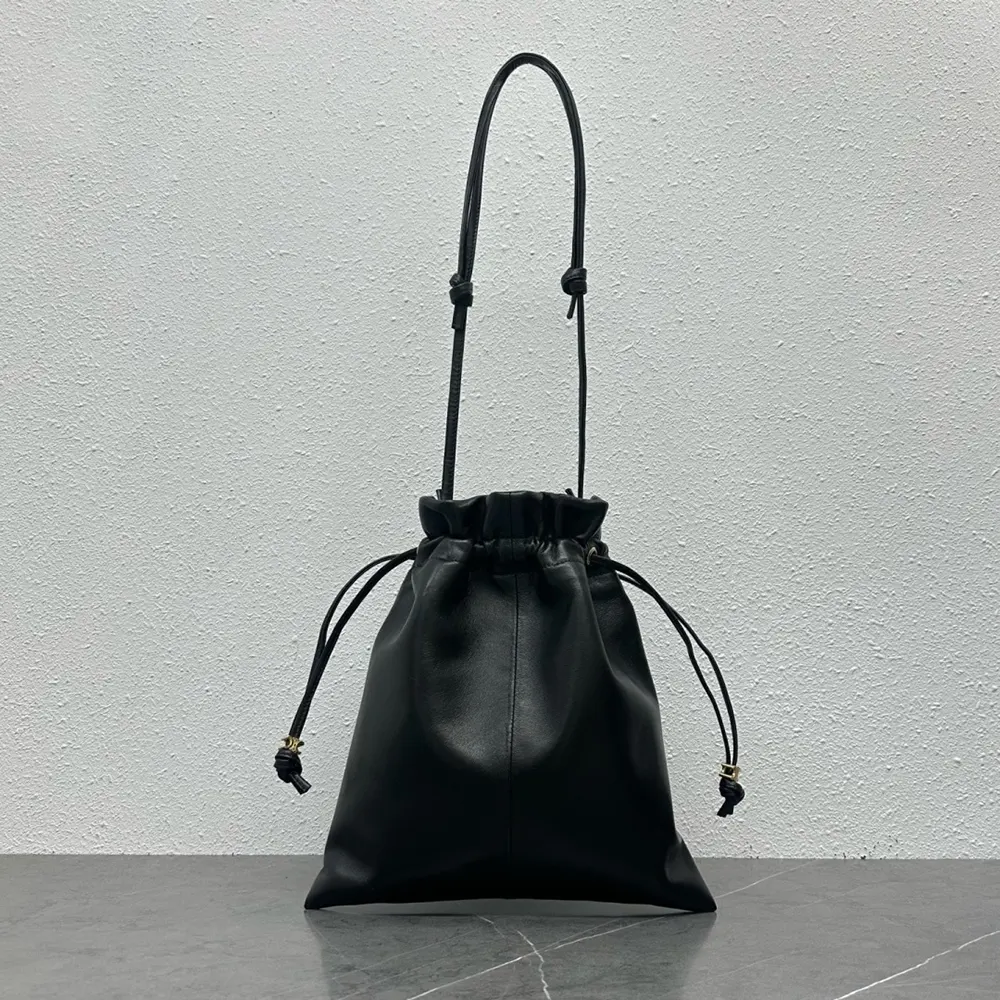 Side view showing silhouette of Celine Women Small Crystal Pouch