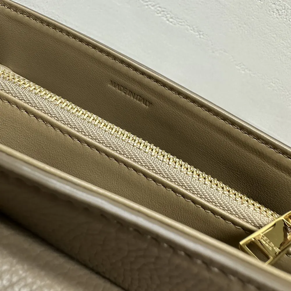 Celine Women Teen Nino Bag in Smooth Satinated Calfskin-Sandy - image 9