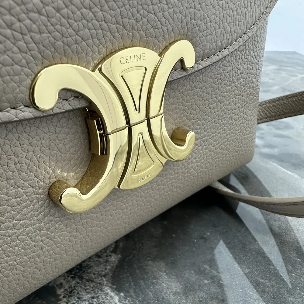 Celine Women Teen Nino Bag in Smooth Satinated Calfskin-Sandy - image 7