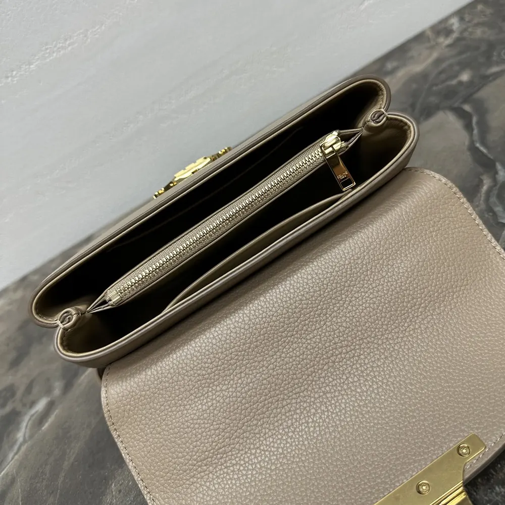 Celine Women Teen Nino Bag in Smooth Satinated Calfskin-Sandy - image 10
