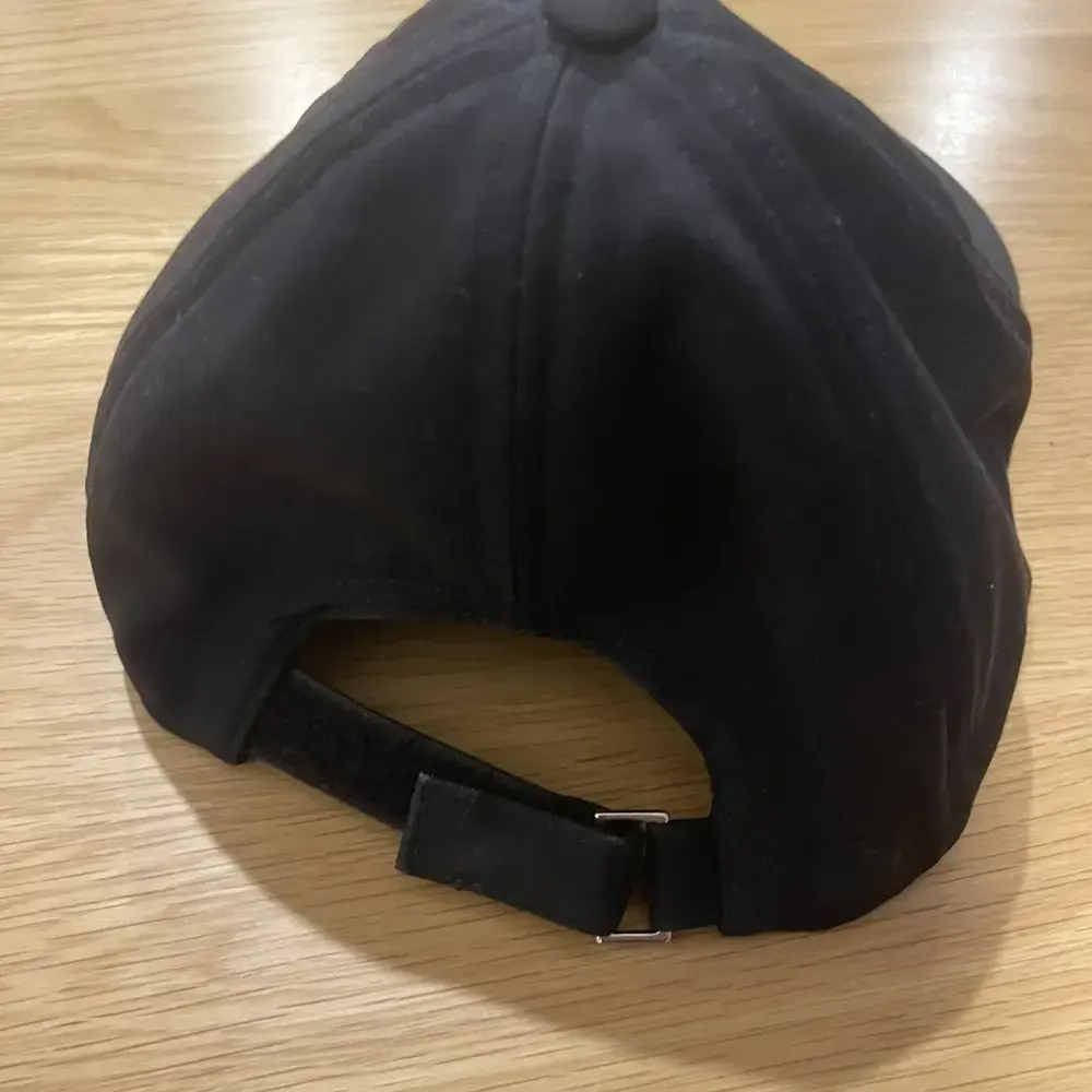 Dior Unisex Cap with Centered Christian Dior Black Cotton Canvas - image 4