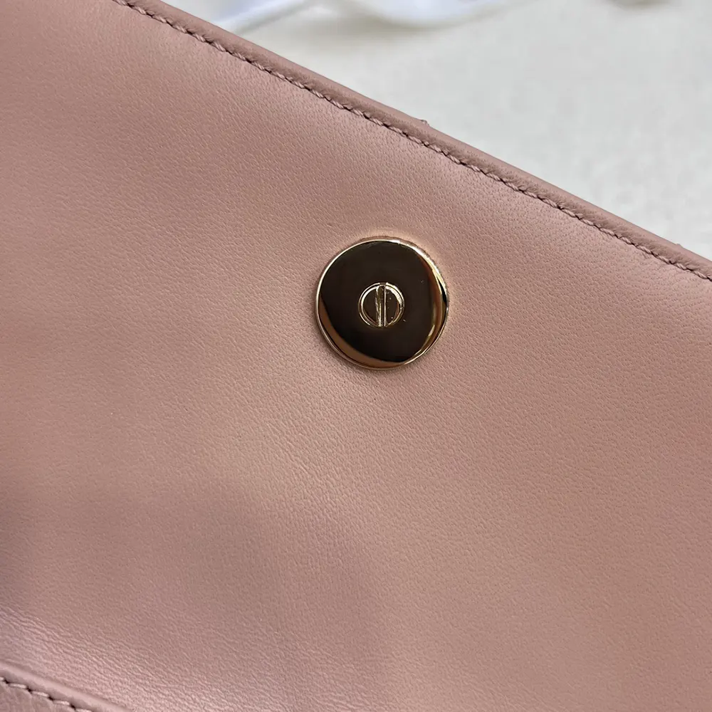 Dior Women My Dior Mini Bag Rose des Vents Cannage Lambskin - image 14