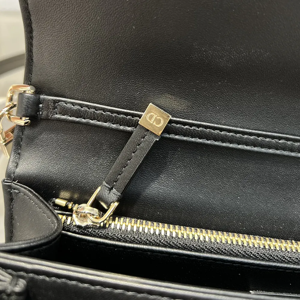 Dior Women My Dior Top Handle Bag Black Cannage Lambskin - image 7