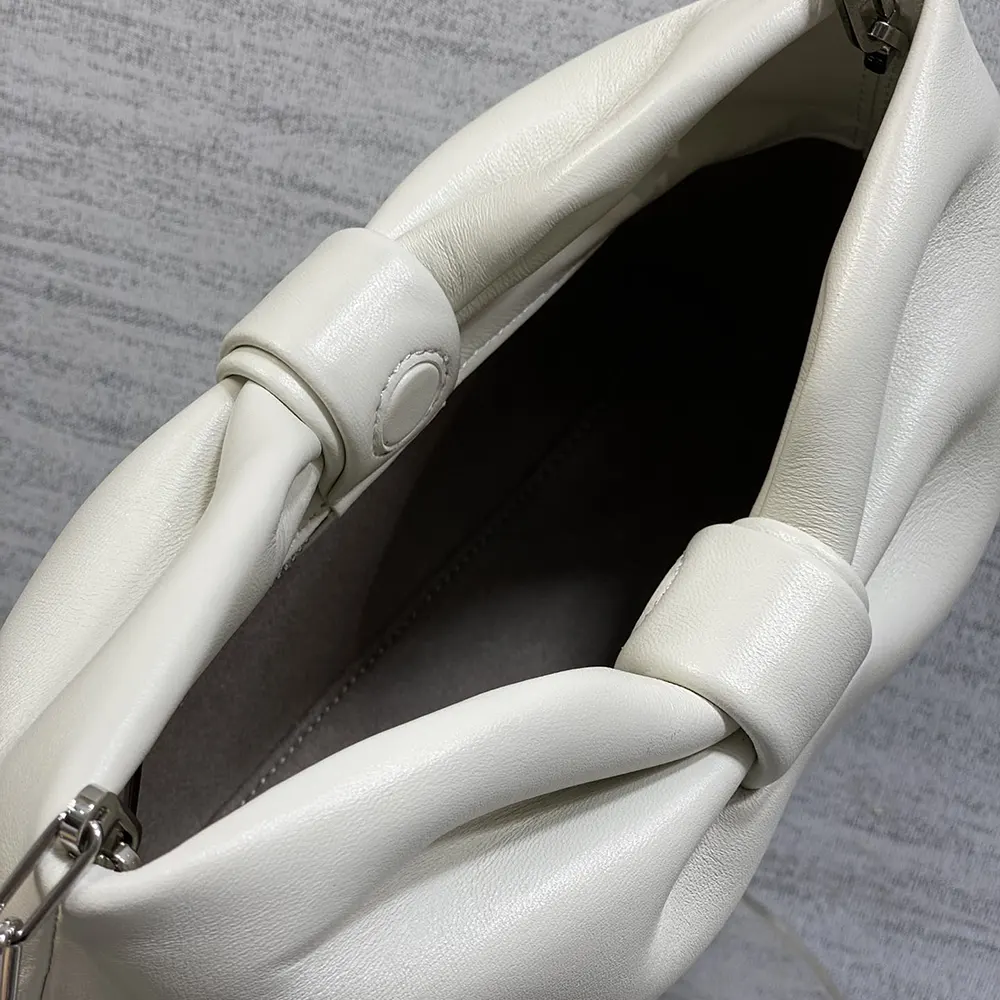 Dior Women Small Dior Bow Bag Latte Lambskin - image 8