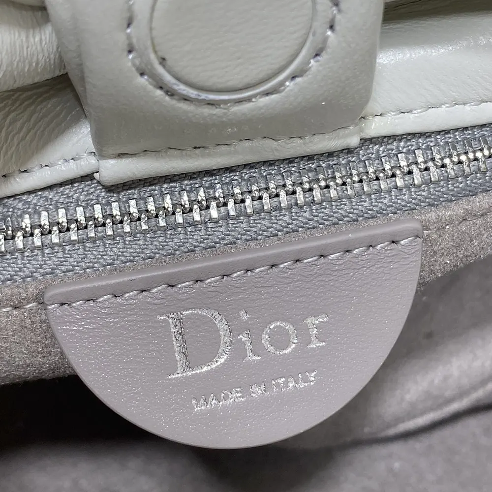 Dior Women Small Dior Bow Bag Latte Lambskin - image 7