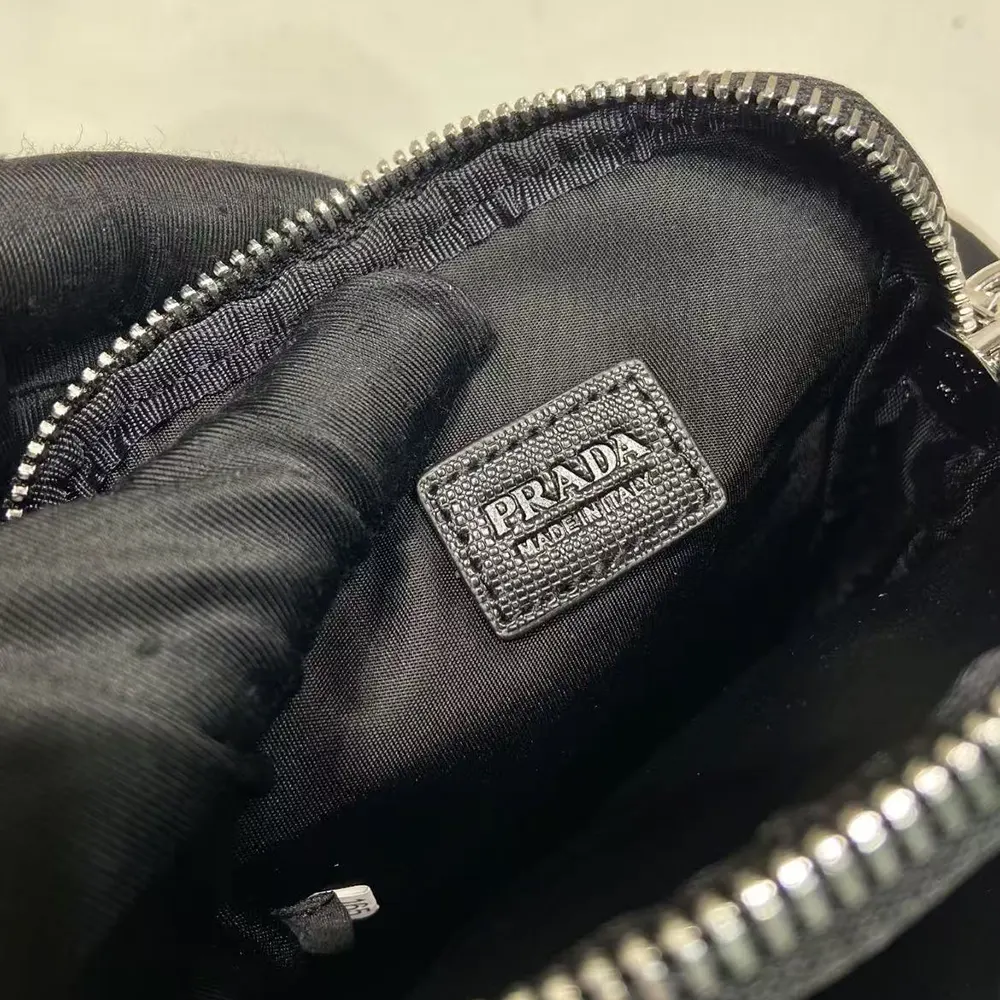 Prada Men Nylon Logo Smartphone Case-Black - image 10