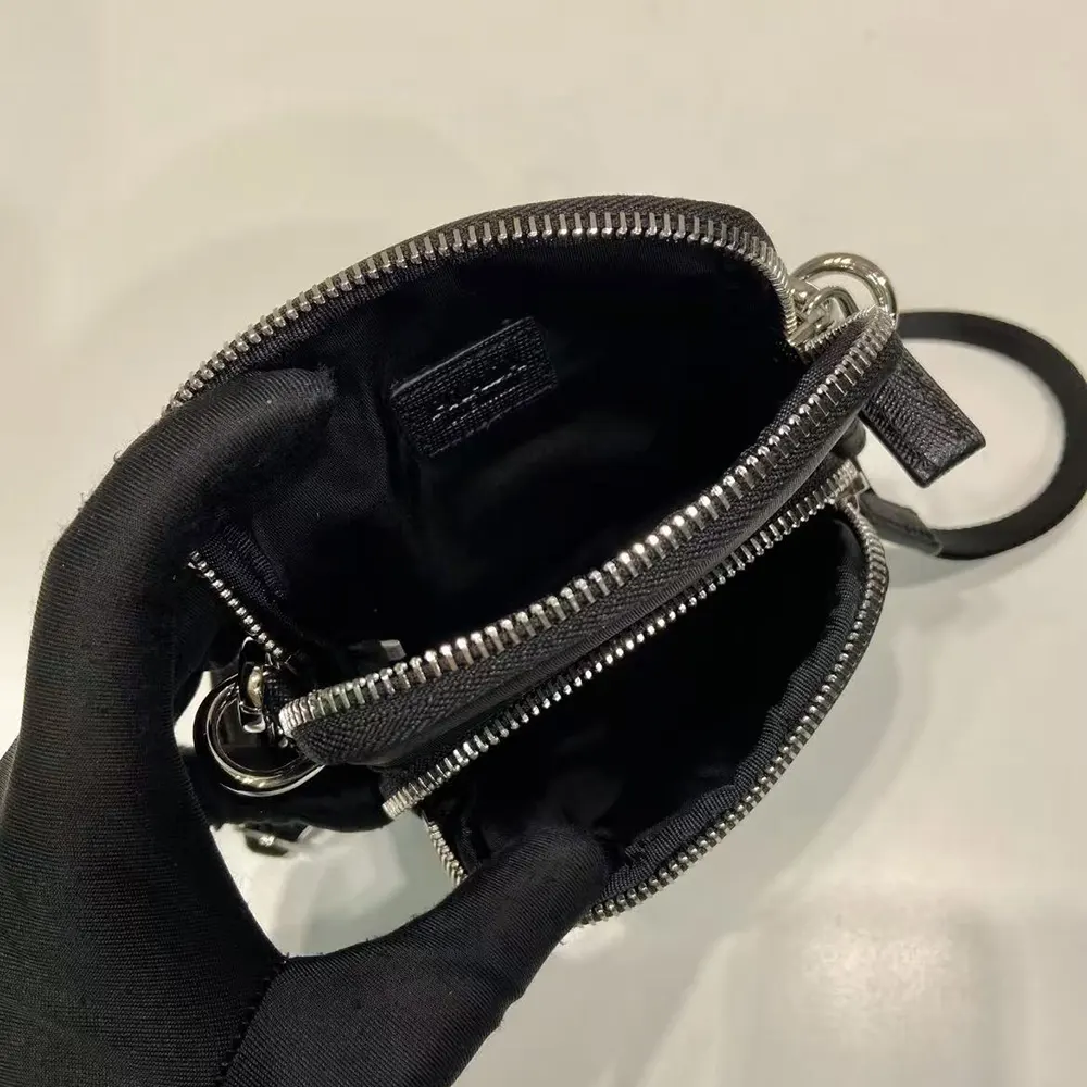 Prada Men Nylon Logo Smartphone Case-Black - image 9