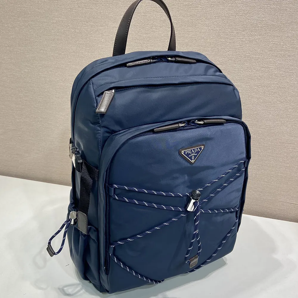 Prada Unisex Speedrock Re-Nylon And Leather Backpack - image 5