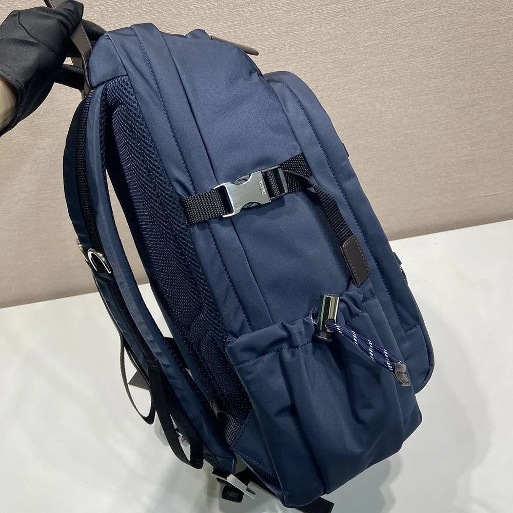Prada Unisex Speedrock Re-Nylon And Leather Backpack - image 6