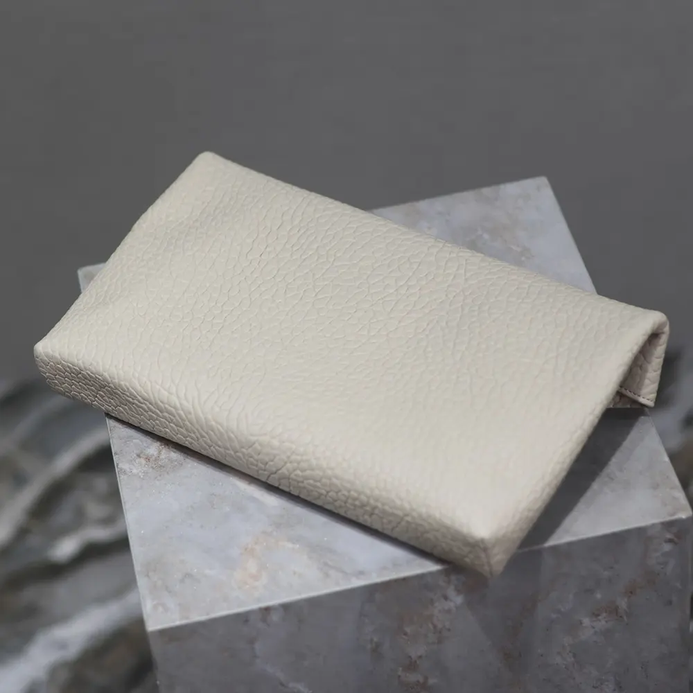 Saint Laurent YSL Women Cassandre Large Envelope Pouch In Lambskin White 29cm - image 4