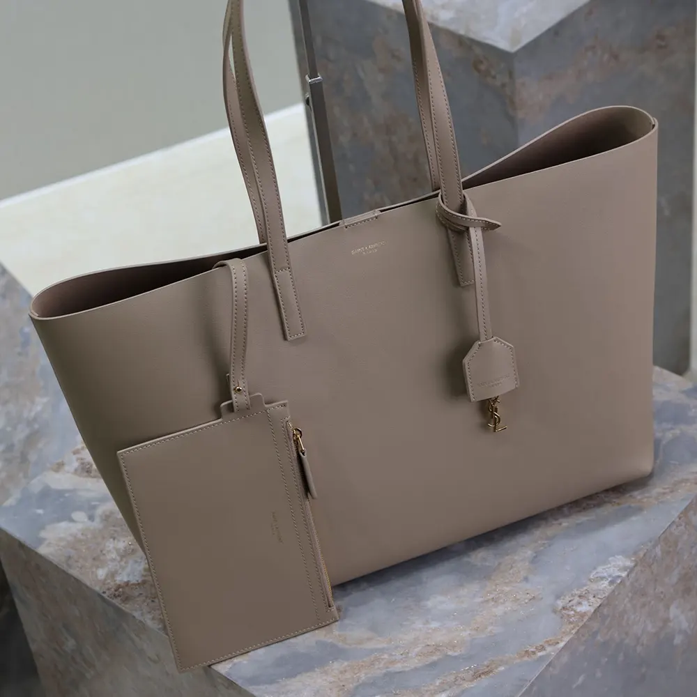 Saint Laurent YSL Women Shopping Saint Laurent in Leather-Sandy - image 7