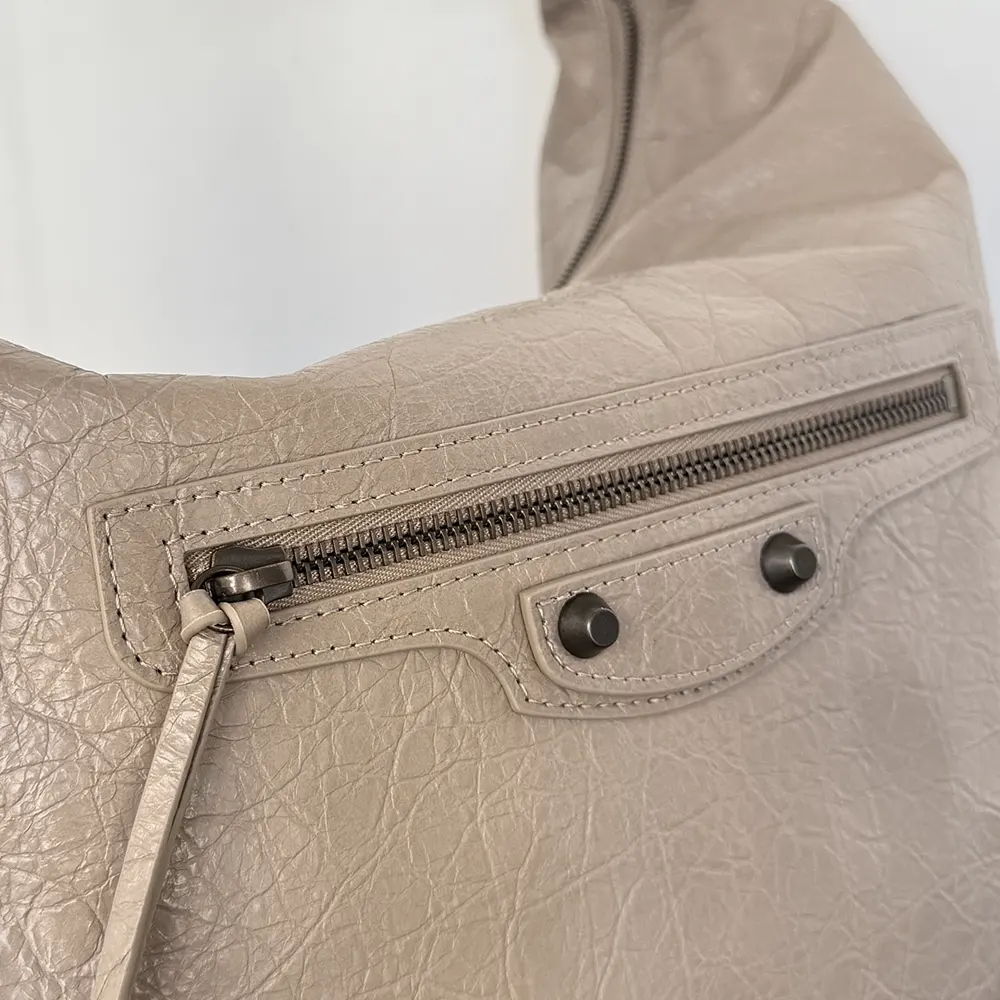 Balenciaga Women Le City Hobo Bag Medium in Sesame - image 7