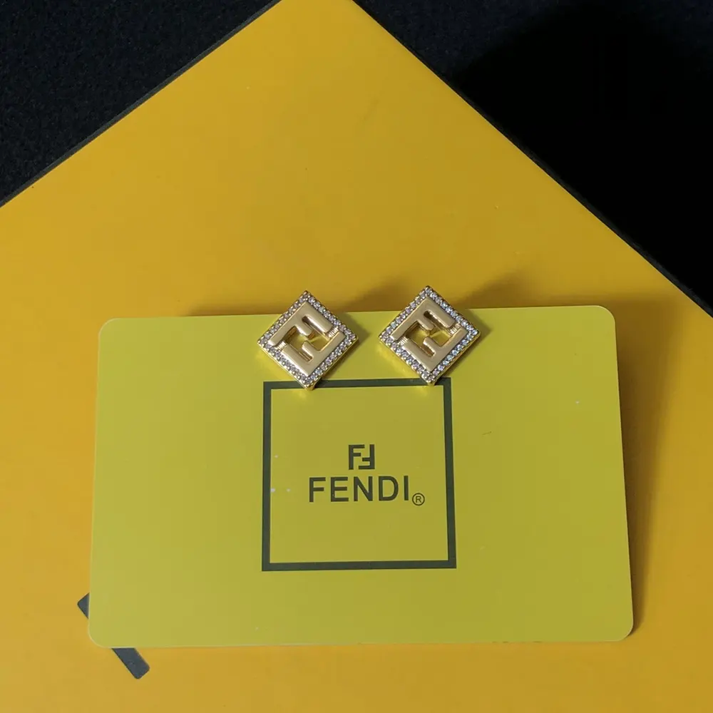 Fendi Women Forever Fendi Earrings Gold-Colored Metal - image 5