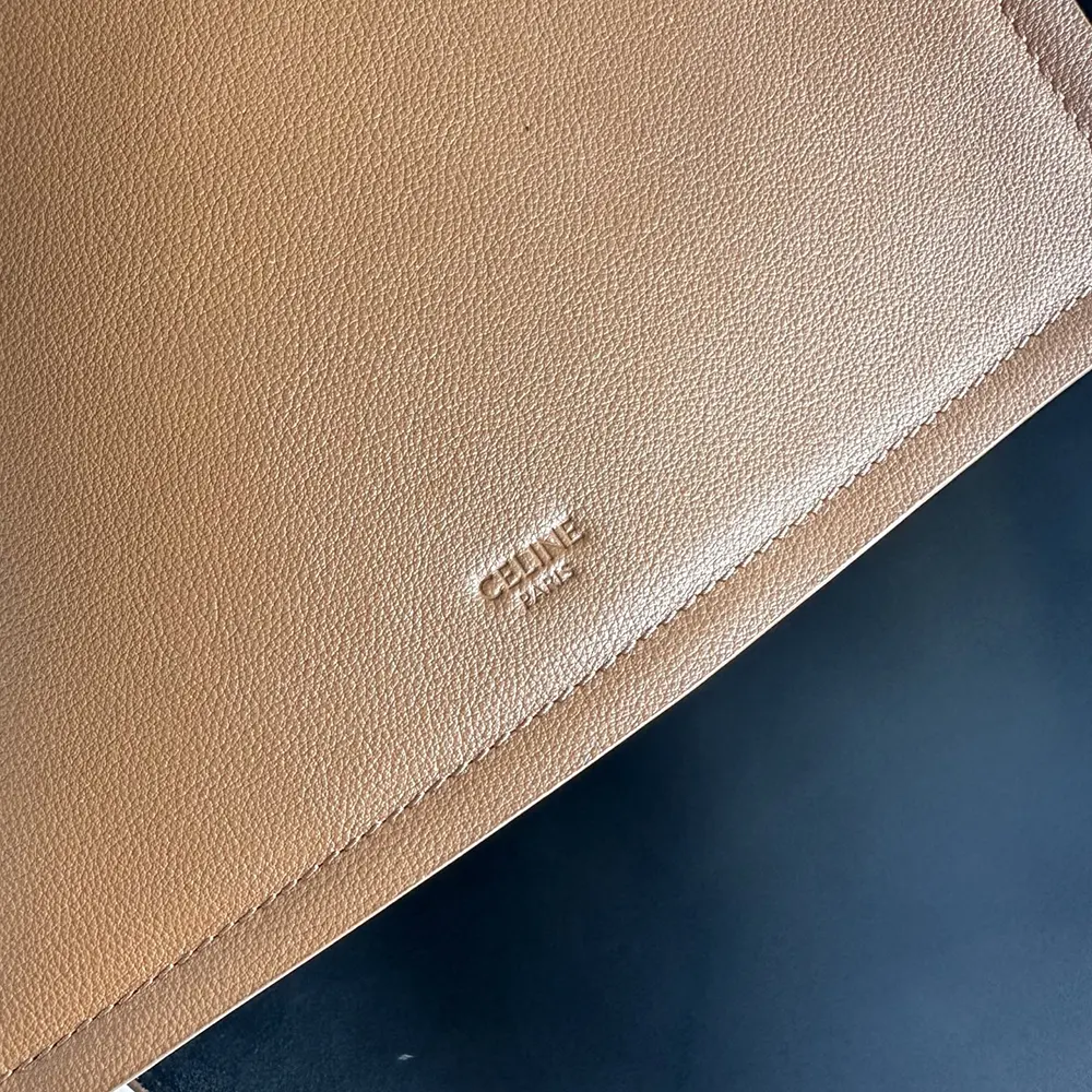 Celine Women Medium Cube Bag In Supple Calfskin-Brown - image 10