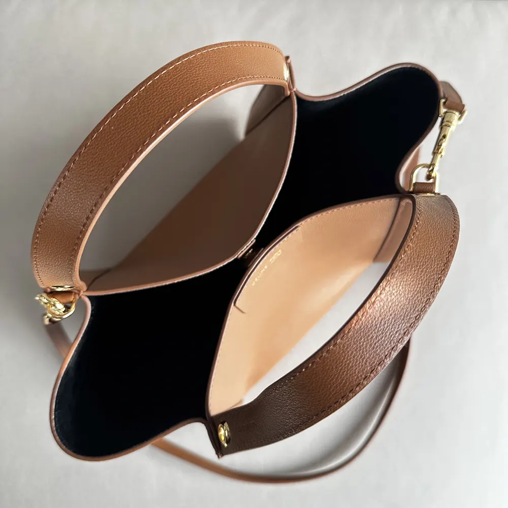 Celine Women Medium Cube Bag In Supple Calfskin-Brown - image 6