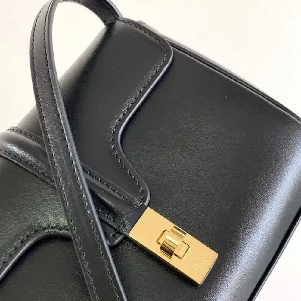 Celine Women Mini Soft 16 in Smooth Calfskin-Black - image 6