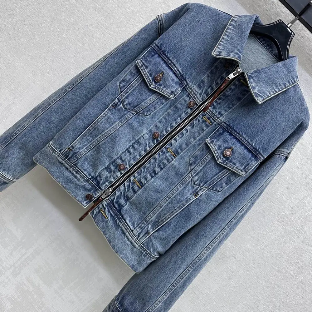Celine Men Trucker Jacket in Denim - image 4