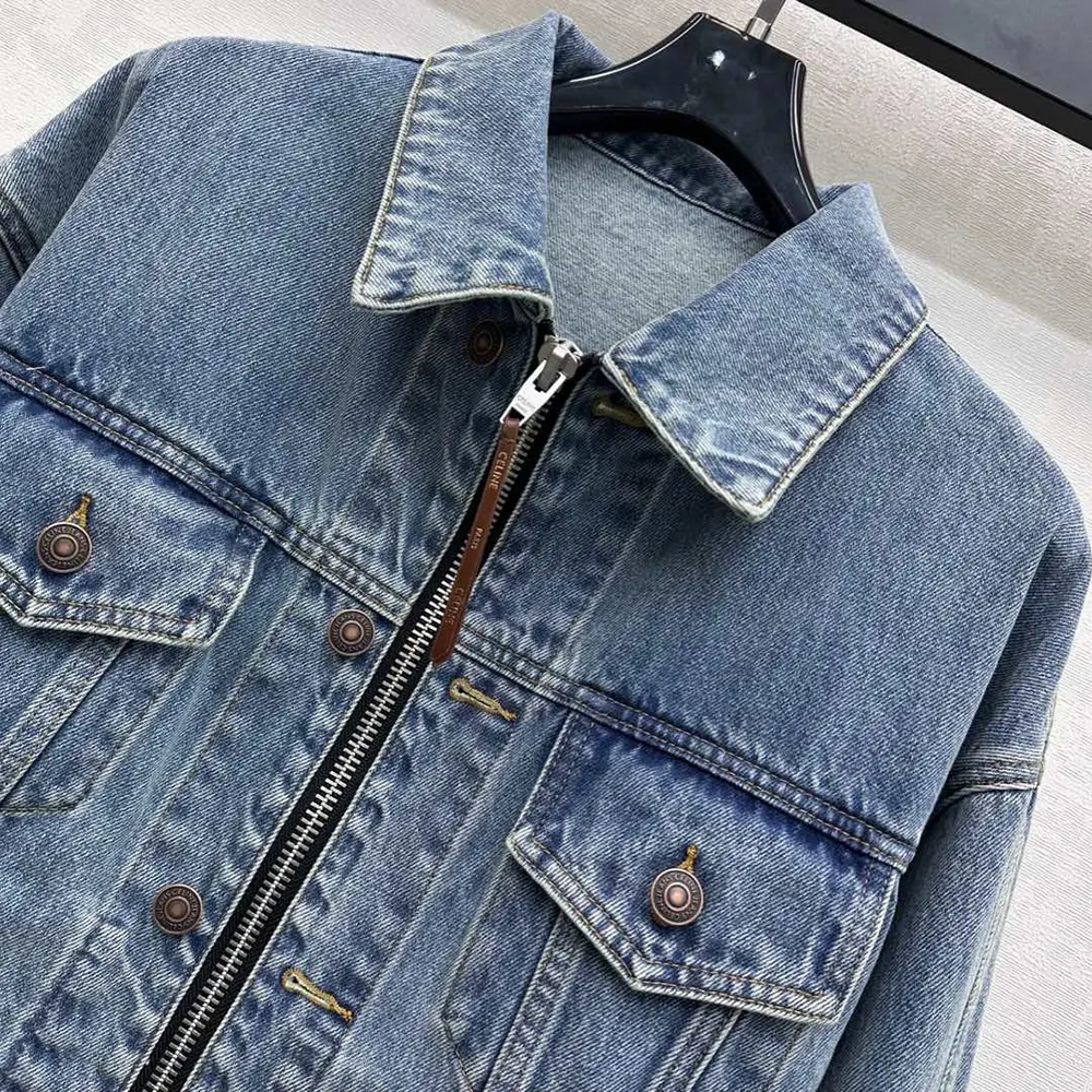Celine Men Trucker Jacket in Denim - image 6