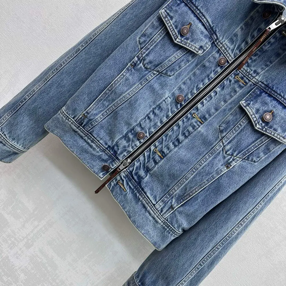Celine Men Trucker Jacket in Denim - image 9