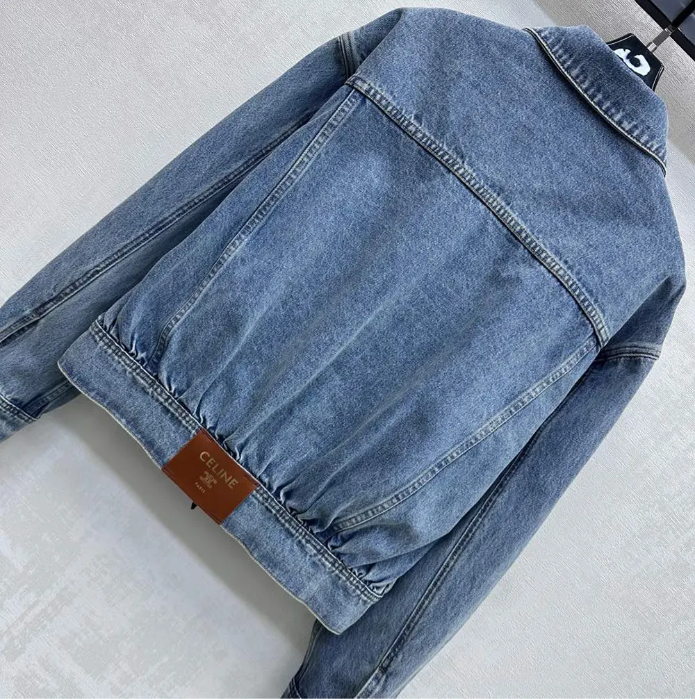 Celine Men Trucker Jacket in Denim - image 5
