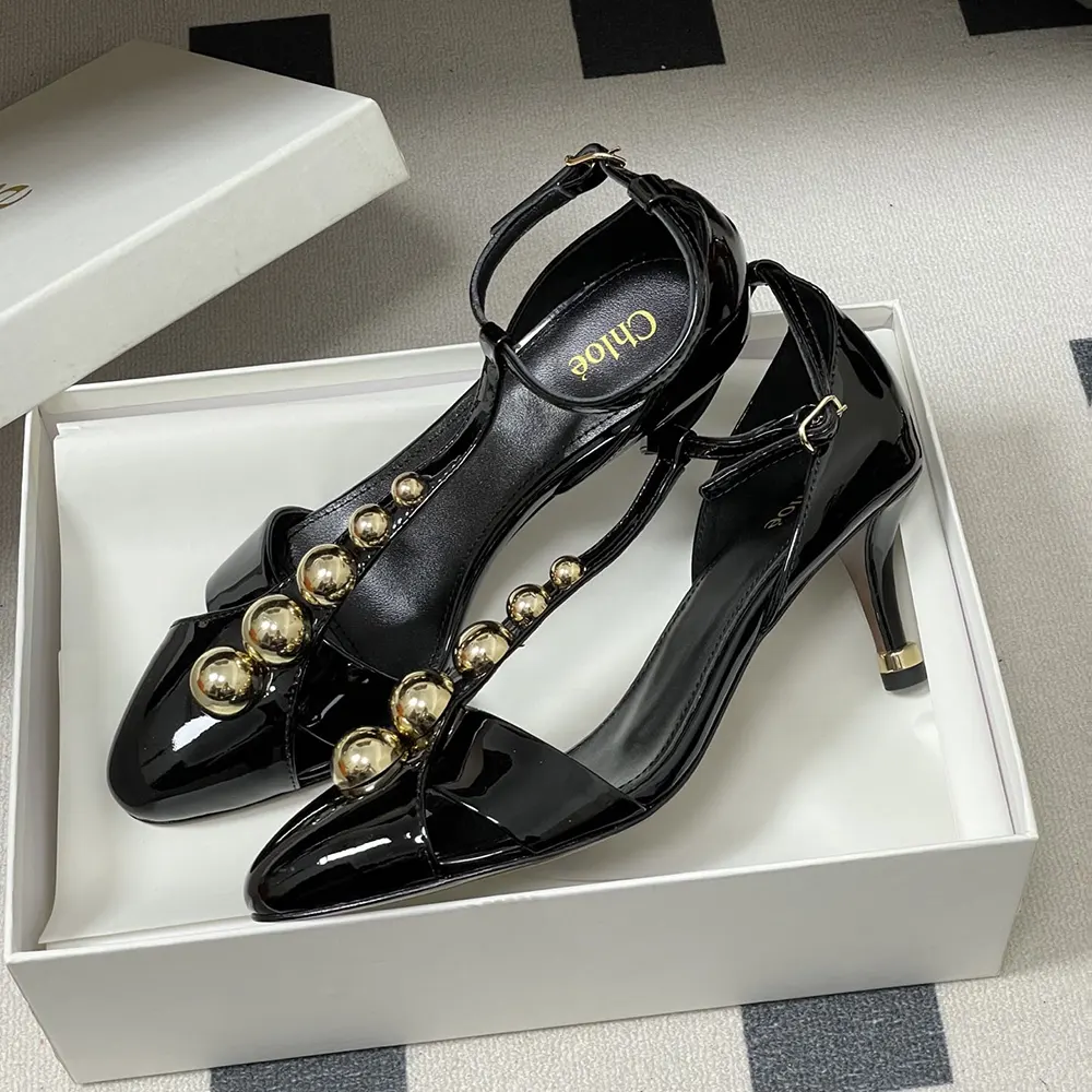 Chloe Women Cleia Heeled Sandal-Black - image 6