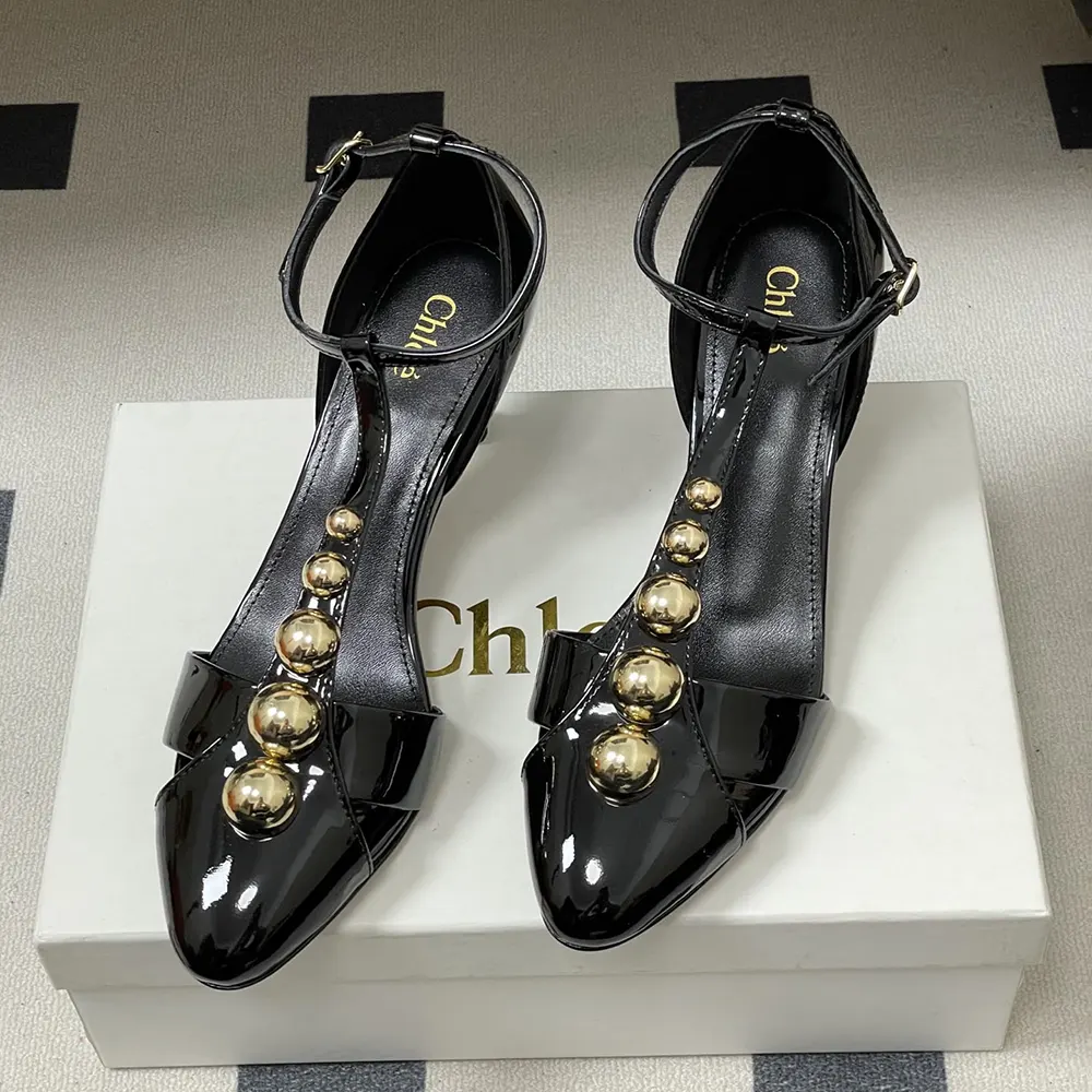 Chloe Women Cleia Heeled Sandal-Black - image 5