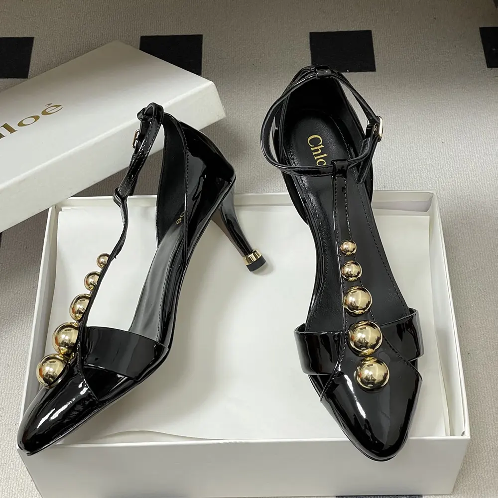 Chloe Women Cleia Heeled Sandal-Black - image 7