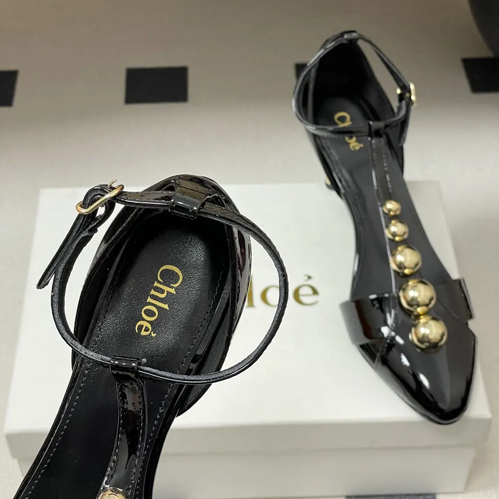 Chloe Women Cleia Heeled Sandal-Black - image 8